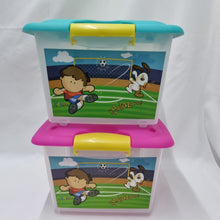 Cargar imagen en el visor de la galería, Caja chica con tapa decorada - Arplasa
