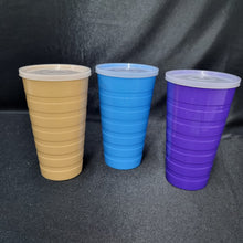 Cargar imagen en el visor de la galería, Vaso tropical con tapa - Sylka
